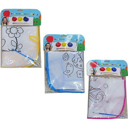 Ποδιά ζωγραφικής diy με νερομπογιές 47x37cm JustNote 703221