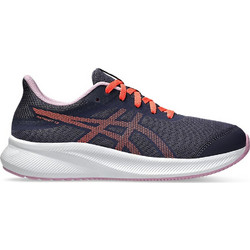 ASICS Patriot 13 Παιδικά Αθλητικά Παπούτσια για Τρέξιμο Navy Μπλε Πορτοκαλί Ροζ 1014A267-501