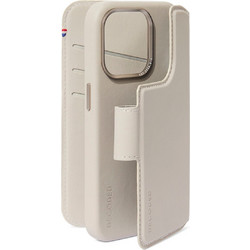Θήκη Decoded Γνήσια Δερμάτινη MagSafe πορτοφόλι Detachable Wallet για Apple iPhone 16 PRO 6.3 2024 - CLAY ΛΕΥΚΟ - D25IPO16PDW5CLY
