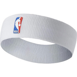 NIKE HEADBAND NBA (N.KN.02-100)Αθλητικό Περιμετώπιο Λευκό