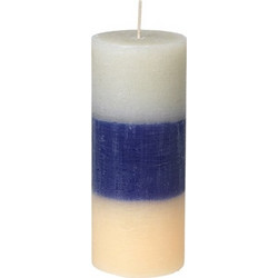 Κερί Pillar Rainbow Burn Time 76 h O7 x H17 cm Broste Copenhagen