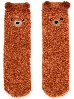 LEGAMI SOCKS ADULT 35-42 TEDDY BEAR CS0008