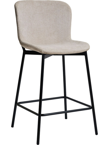 Σκαμπό Melina-Bar μπεζ 55 x 48 x 95