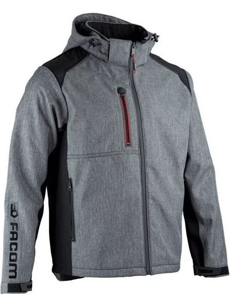 Facom FXWW2020E Μπουφάν Black/Grey Trial FXWW2020E