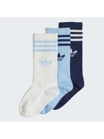 Adidas Be-be Crew Socks 3 Pairs IS0681-WHITE/CLESKY/NI