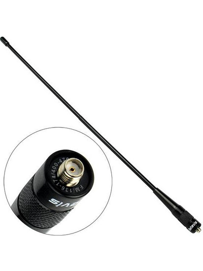 Retevis SMA-F U/V Elite Antenna Dual Band 144/430MHz
