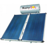 Mastersol ECO Ηλιακός Θερμοσίφωνας 160lt 3m² Glass Διπλής Ενέργειας