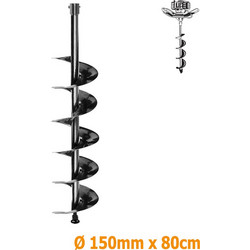Ingco Αρίδα Γεωτρύπανου O150mm - GEA55221.A150