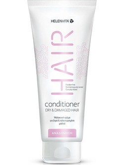 Helenvita for Dry & Damaged Hair Conditioner για Επανόρθωση & Ψαλίδα για Ξηρά & Ταλαιπωρημένα Μαλλιά 200ml