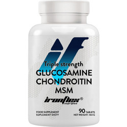 IronFlex Triple Strength Glucosamine Chondroitin MSM 100 Ταμπλέτες