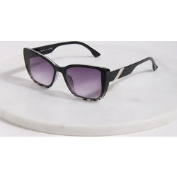 24COLOURS Sunglasses Γυναικεία Γυαλιά Ηλίου - Black 130150.sw