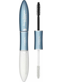 L'Oreal Paris Double Extension Black Αδιάβροχη Mascara για Φυσικό Αποτέλεσμα 7.5ml