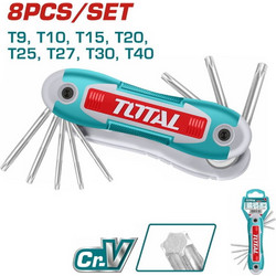 Σετ Torx Σουγιάς 8 Τεμάχια Total (THT1061846)