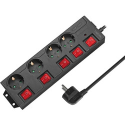 Socket 4 x Schuko Logilink LPS251 1,5m