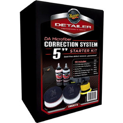 Meguiar's Detailer Da Microfiber Correction System 5" Starter Kit