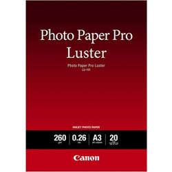 Canon Φωτογραφικό Χαρτί Pro Luster A3+ 260 g/m 20 Φύλλα (6211B008)
