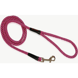 Pet Interest Λουρί Σκύλου Σχοινί Απλός Ροζ Twist M 1.5x120cm