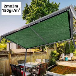 Δίχτυ Σκίασης 2x3m 150gr/m με Σκιά έως 90% & Πλαστικούς Κρίκους ανά 50cm Dalimond Πράσινο