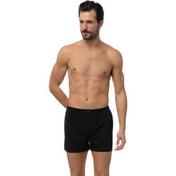 Minerva Ανδρικά Μποξεράκια Σετ 2Pack Μαύρα 96-23122-045