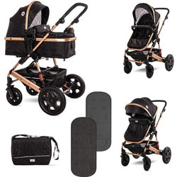 Lorelli Lora Καρότσι Μωρού 2 σε 1 Luxe Black