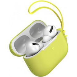 Θήκη για AirPods Pro Σιλικόνης Gel Protector - 7382 - Κίτρινο - Baseus