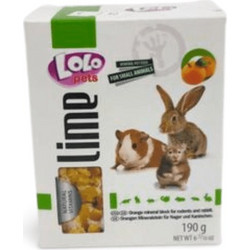 Lolo Pets Πέτρα Ασβεστίου με Πορτοκάλι για όλα τα τρωκτικά 190gr (LO-71067)