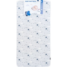 KikkaBoo Fantasia Plus Stars Grey Στρώμα Foam Κούνιας 70x140x6cm