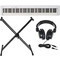 Casio CDP-S110 Basic Bundle Ηλεκτρικό Πιάνο Stage με 88 Δυναμικά Πλήκτρα White