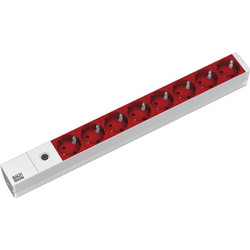 Bachmann BM-333.410 Πολύπριζο 8 Θέσεων με Καλώδιο 2m