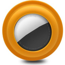 Θήκη σιλικόνης για AirTag Shockproof Anti-scratch Yellow