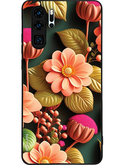 Sonique 3D Flower Series Back Cover Salmon (Huawei P30 Pro)