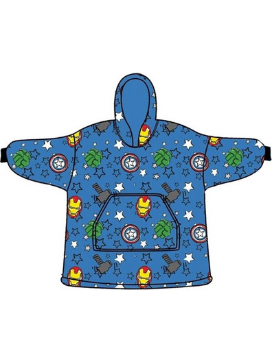 Avengers slip-on plush fleece blanket, poncho