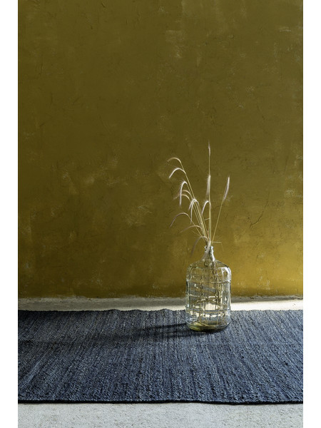 Χαλάκι 60x130 - Sensai Dark Gray της Nima Home Cotton - Jute Χαλάκι 60x130