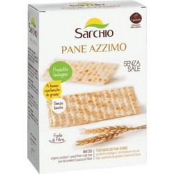 Κράκερ Βιολογικά Χωρίς Αλάτι Sarchio Pane Azzimo Bio 160g