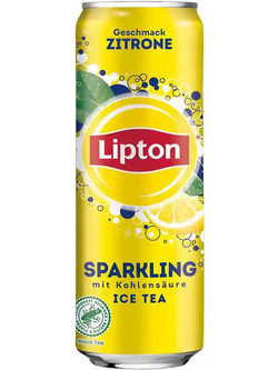 Ανθρακούχο Αναψυκτικό Lipton Ice Tea Sparkling Lemon 330ml