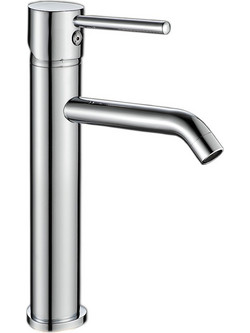 Μπαταρία Νιπτήρα Slim με Βαλβίδα Chic Chrome Interflex 086919