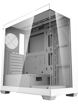 Darkflash DS900 White Gaming Midi Tower Κουτί Υπολογιστή με Πλαϊνό Παράθυρο