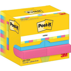 Αυτοκόλλητα Χαρτάκια Post-It 3M 653 TFEN Energetic 51x38cm 12τεμ x 100 Φύλλα