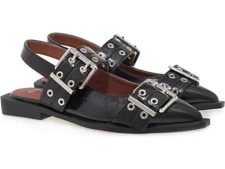 Γυναικείο Slingback Σε Χρώμα Μαύρο EXE 24C045K-1Y U427A4511001