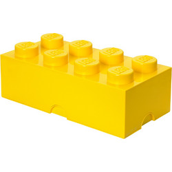 Lego Storage 8-Stud Brick Yellow για 3+ Ετών 40231732