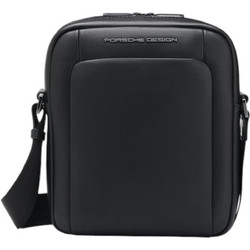 Porsche Design Xs Roadster Δερμάτινη Ανδρική Τσάντα Ώμου / Χιαστί Μαύρη OLE01510-001