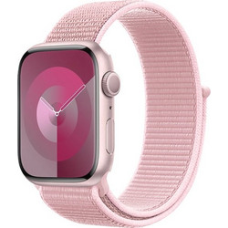 Crong Nylon Λουράκι Υφασμάτινο Powder Pink (Apple Watch 38 / 40 / 41mm)
