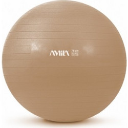 Μπάλα Γυμναστικής AMILA GYMBALL 75cm Χρυσή Bulk