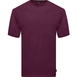 Round Neck T-Shirt DOUBLE TS-9044 RASPBERRY