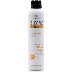 Heliocare 360 Invisible Αντηλιακό Spray Σώματος SPF50+ 200ml