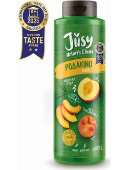 Essenza Jusy Συμπυκνωμένος Χυμός Ροδάκινο 1000ml (100% Ελληνικά Φρούτα)