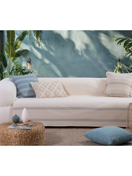 ΡΙΧΤΑΡΙ ΠΟΛΥΘΡΟΝΑΣ SPIRIT BLUE 180Χ180 NEF-NEF HOMEWARE NATURAL