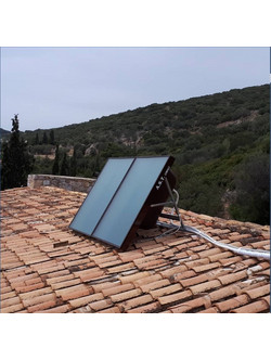A.S.T. Compact Ηλιακός Θερμοσίφωνας 200lt 3m² Γαλβανιζέ Τριπλής Ενέργειας