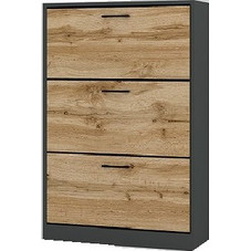 Diommi Παπουτσοθήκη Ξύλινη Φυσικό Χρώμα Μ70xΠ23xΥ120cm Vektra3 31-049