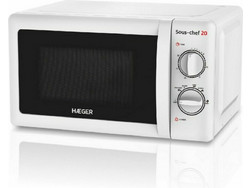 Haeger MW-70W.006A Φούρνος Μικροκυμάτων 20lt Λευκός